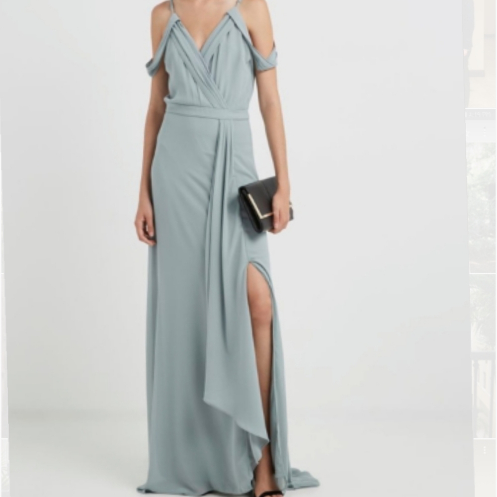 Tfnc London Reynalda Maxi Dress Green